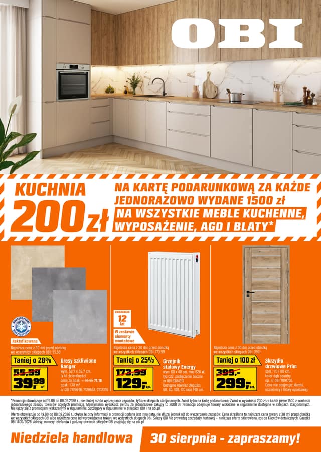 OBI flyer cover