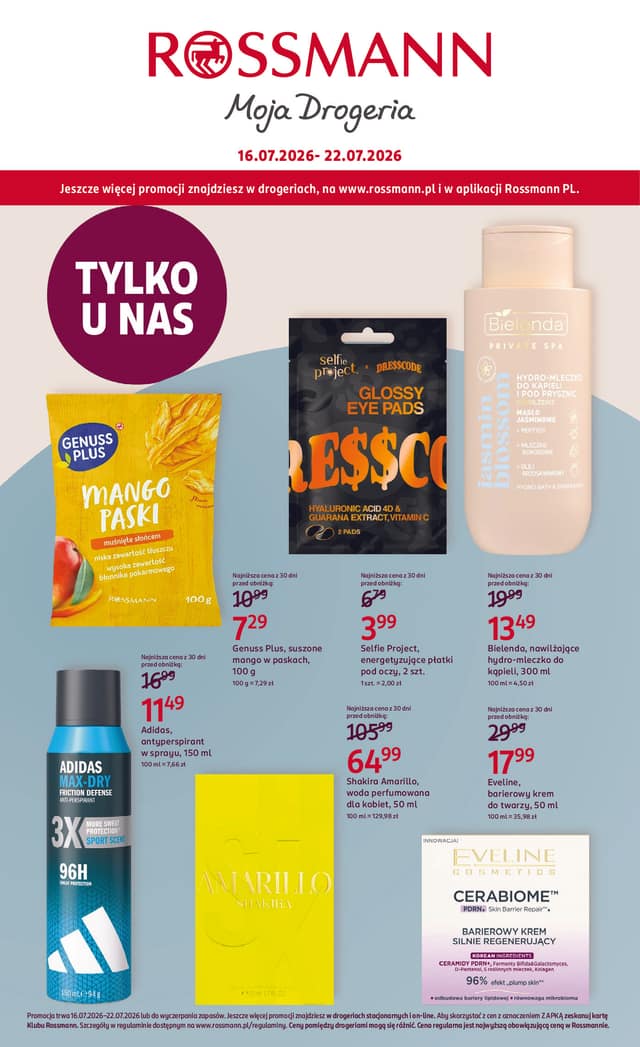 Rossmann flyer cover