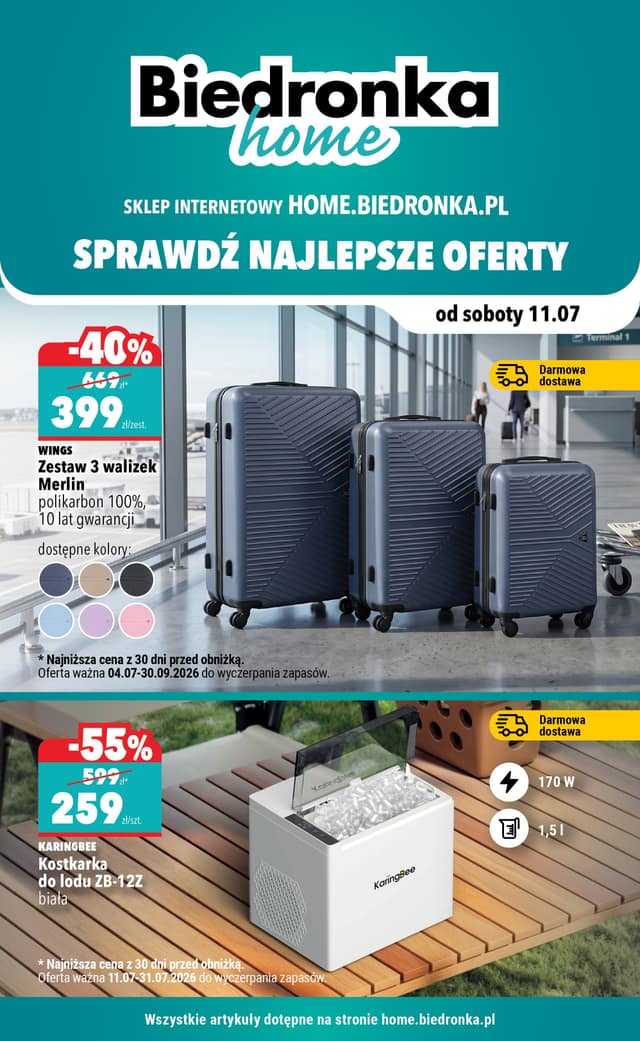 Biedronka flyer cover