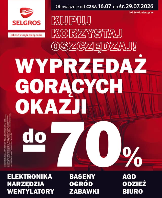 SELGROS flyer cover