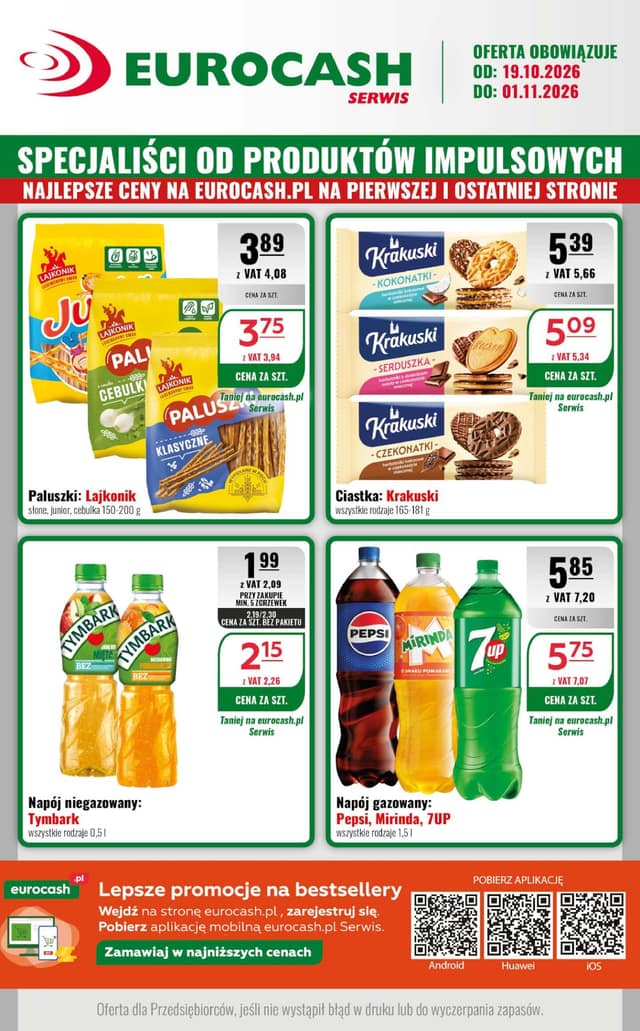 EUROCASH SERWIS flyer cover