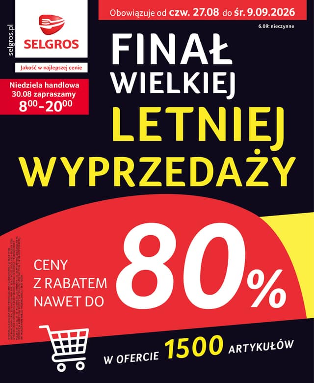 SELGROS flyer cover