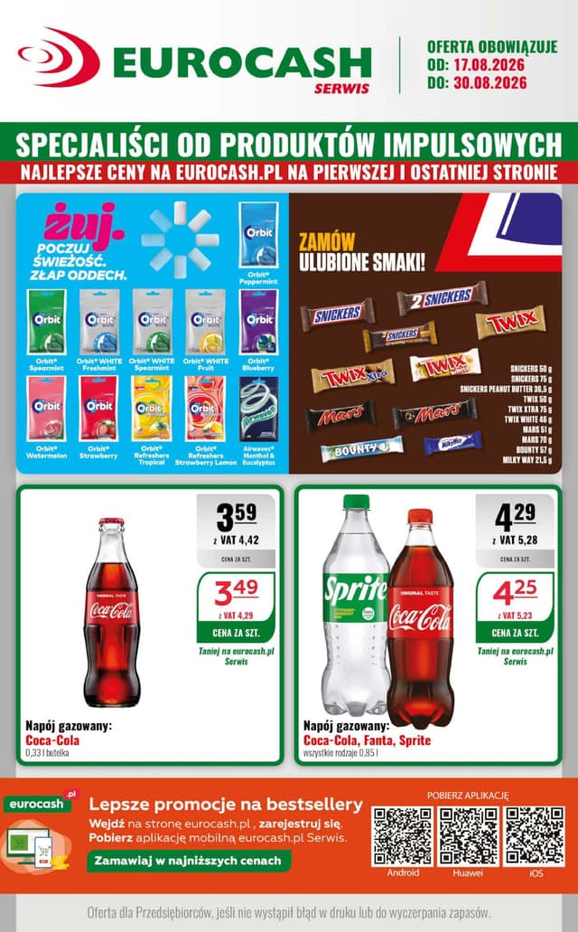 EUROCASH SERWIS flyer cover