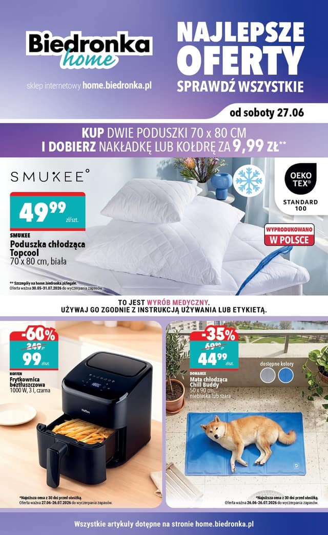 Biedronka flyer cover