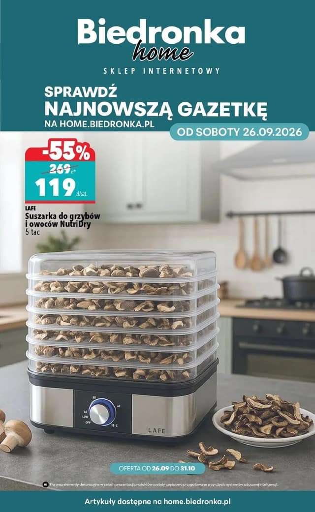 Biedronka flyer cover