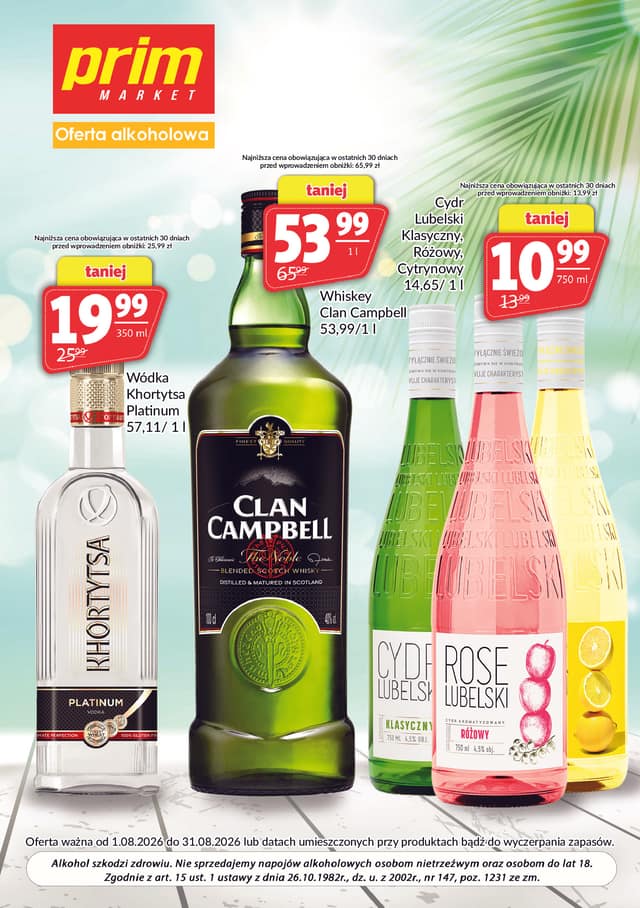 PRIM MARKET flyer cover