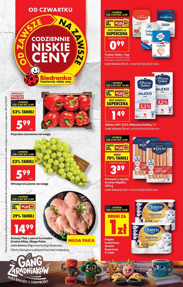 Biedronka flyer cover
