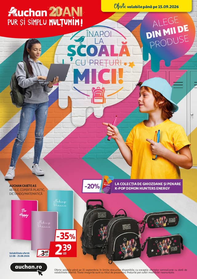 Auchan flyer cover