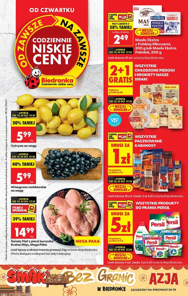 Biedronka flyer cover