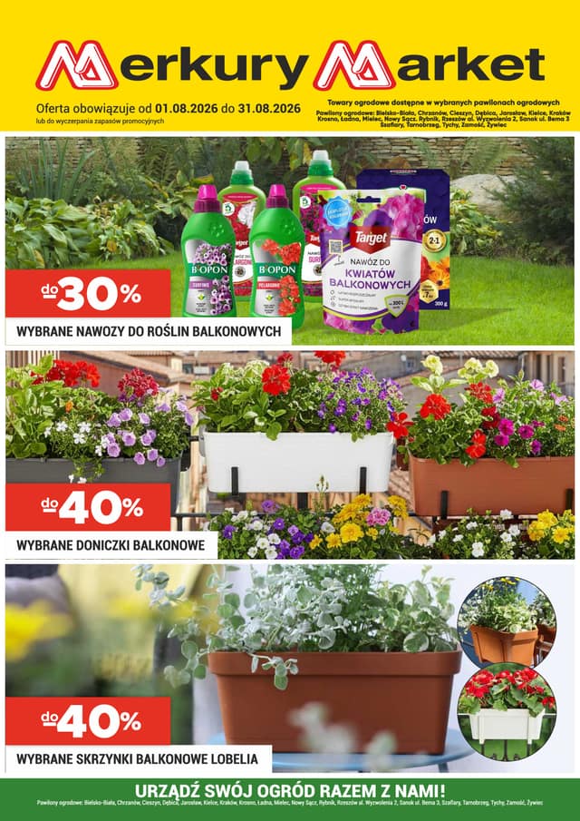 MERKURY MARKET flyer cover