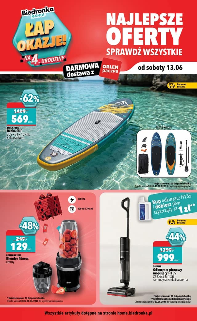 Biedronka flyer cover