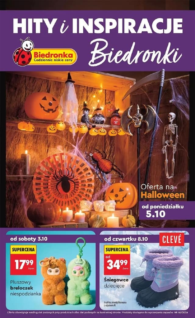 Biedronka flyer cover