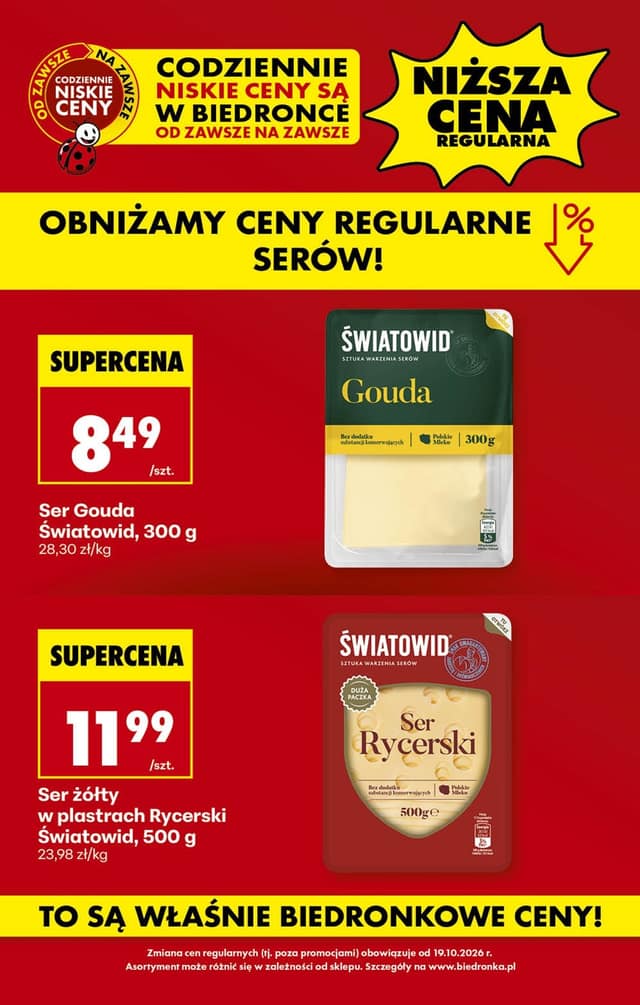 Biedronka flyer cover