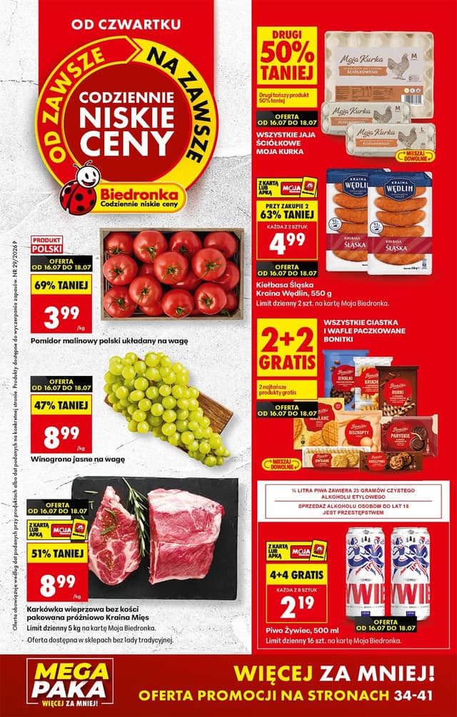 Biedronka flyer cover