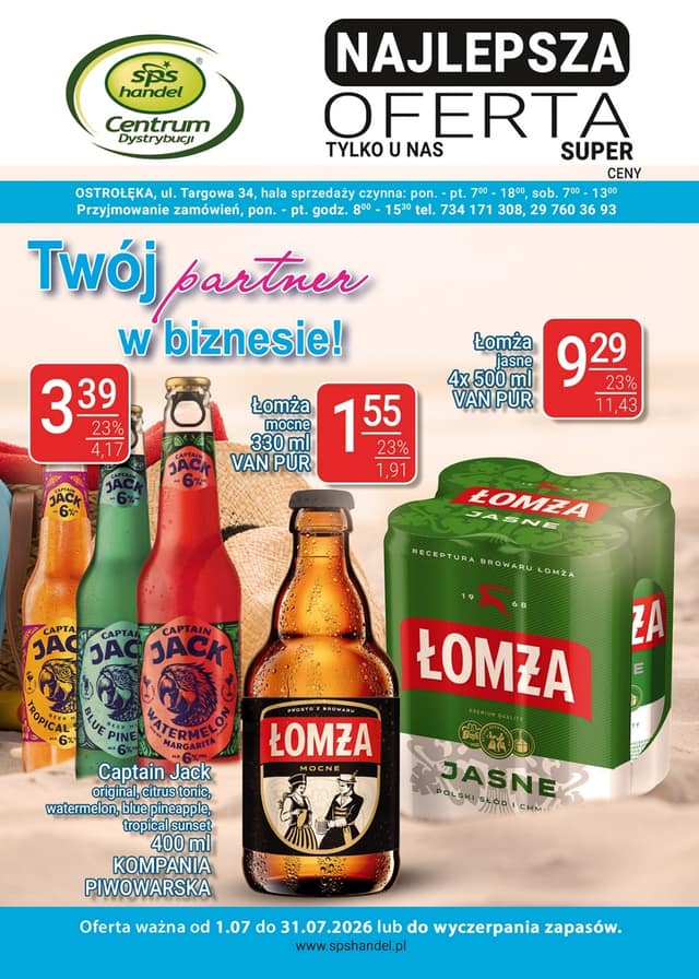 SPS HANDEL CASH & CARRY flyer cover