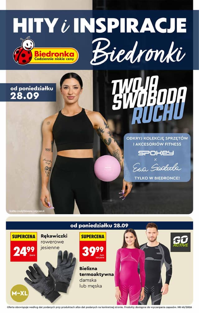 Biedronka flyer cover