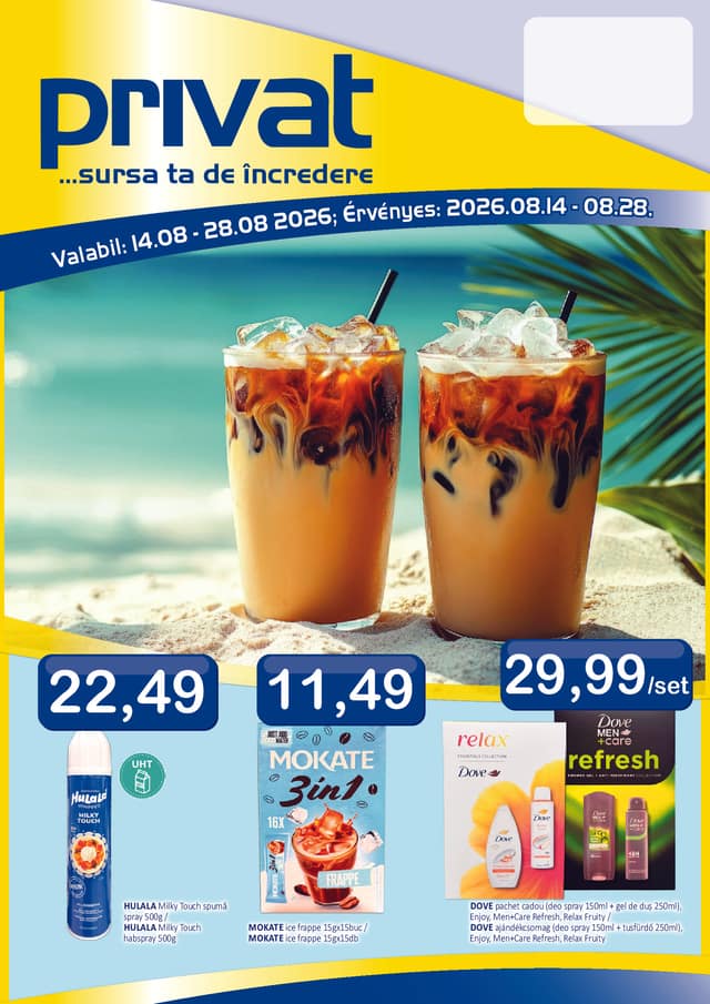 PRIVAT flyer cover