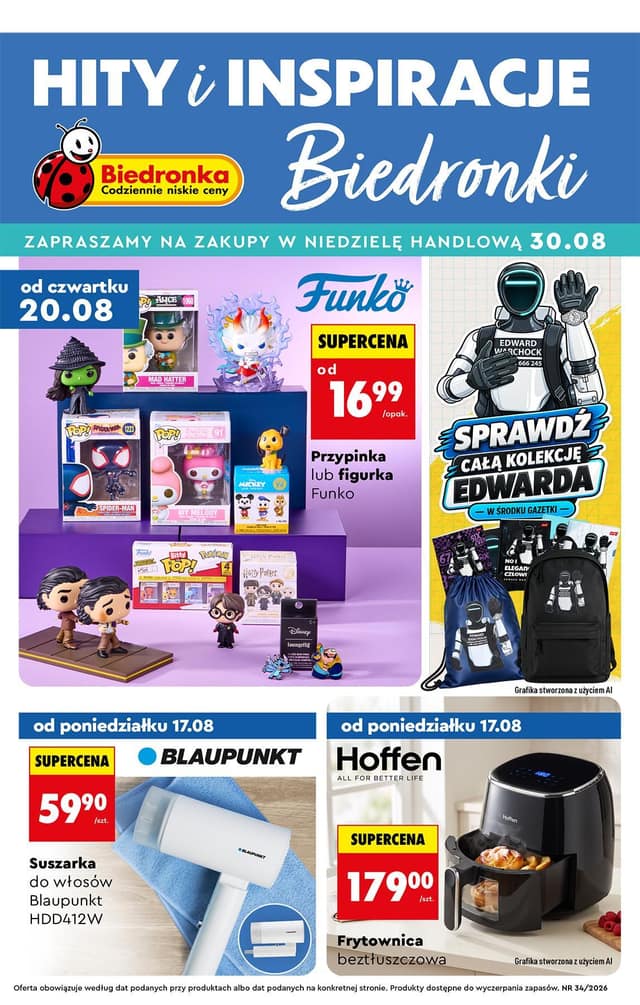 Biedronka flyer cover