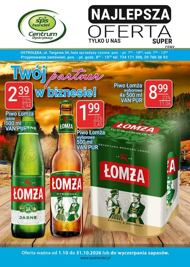 SPS HANDEL CASH & CARRY flyer cover