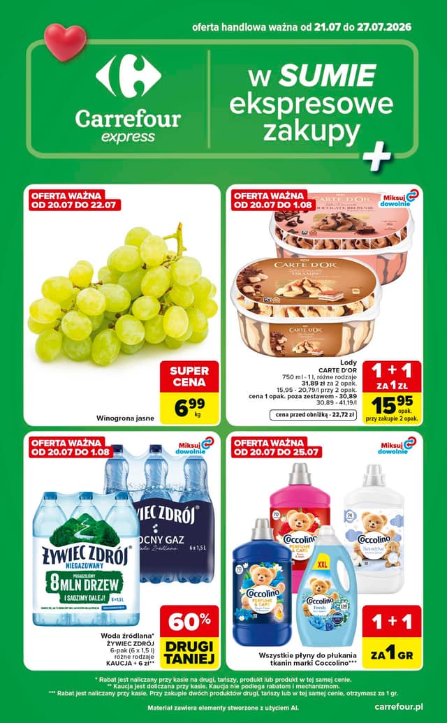 CARREFOUR EXPRESS MINIMARKET flyer cover