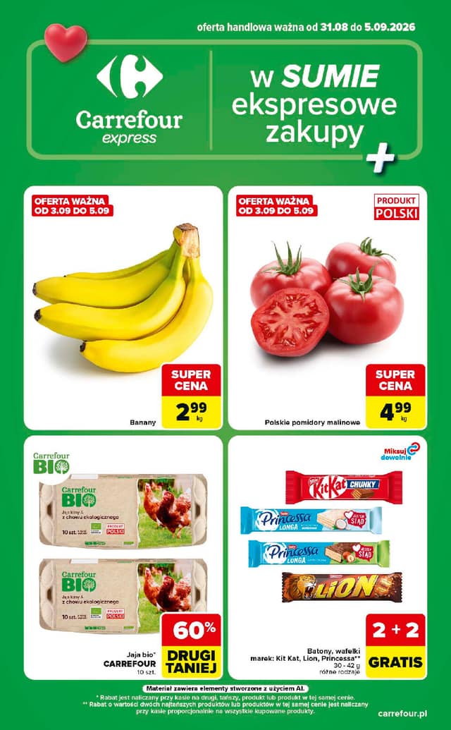 CARREFOUR EXPRESS MINIMARKET flyer cover