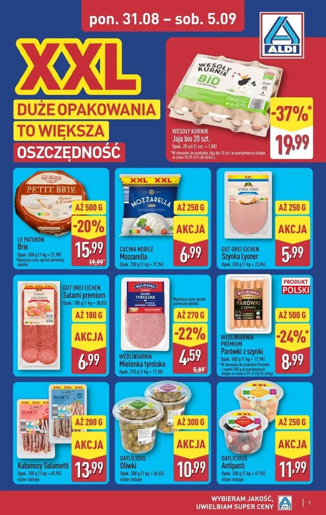 ALDI flyer cover
