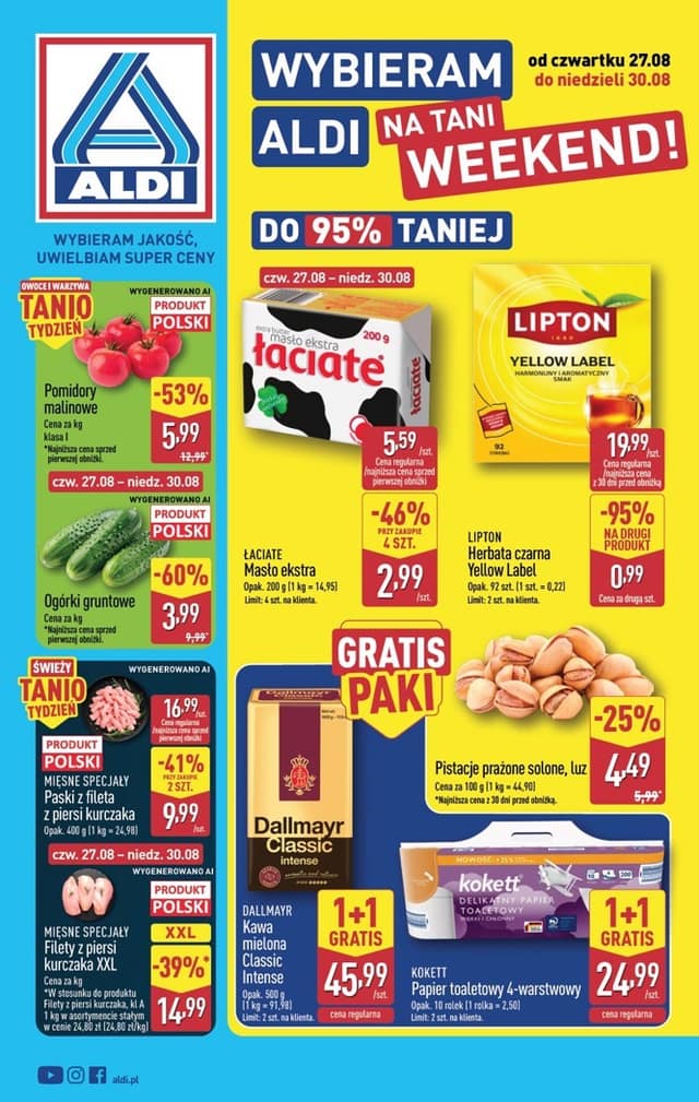 ALDI flyer cover