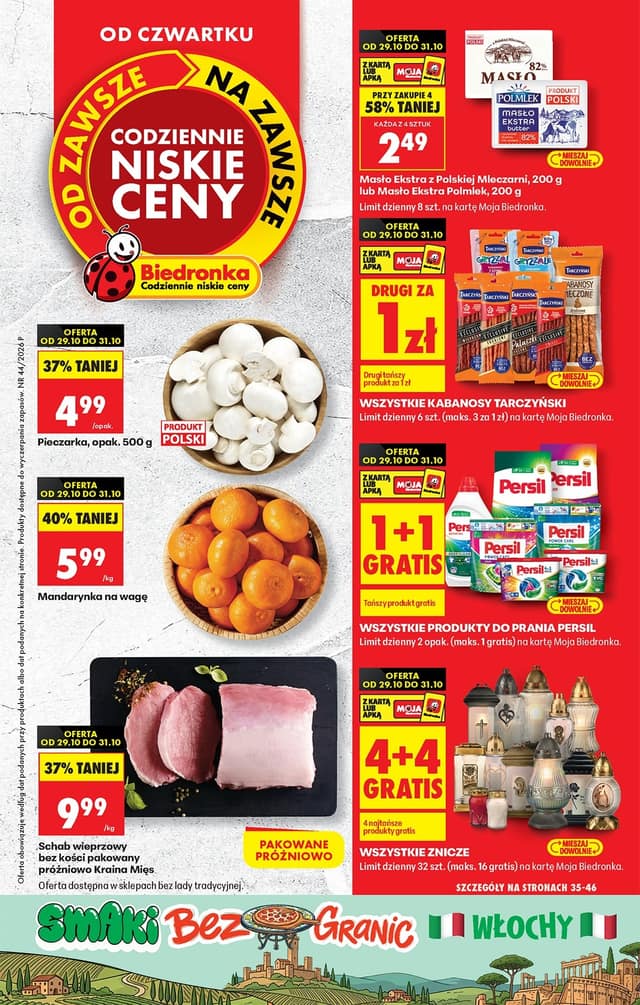 Biedronka flyer cover