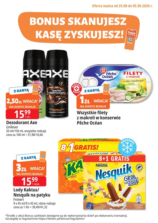 E.LECLERC HIPERMARKET flyer cover