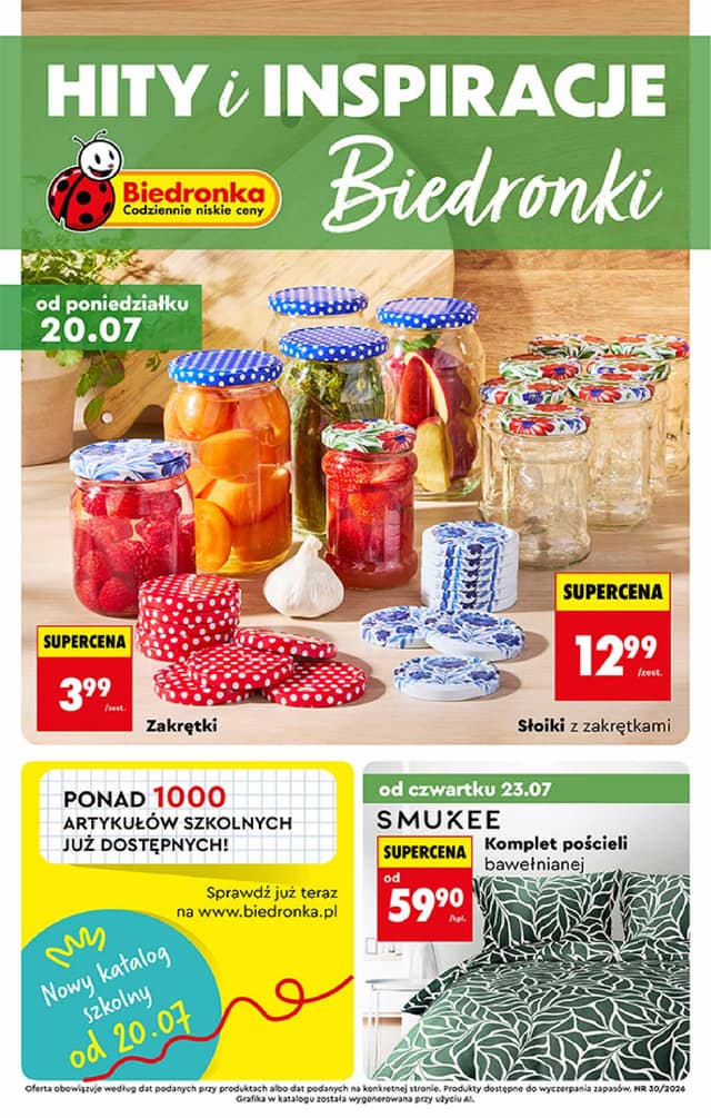 Biedronka flyer cover