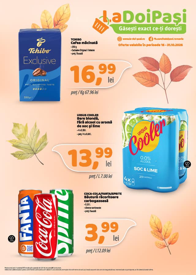 La doi pasi flyer cover