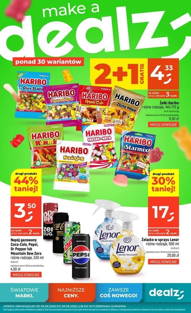 DEALZ flyer cover