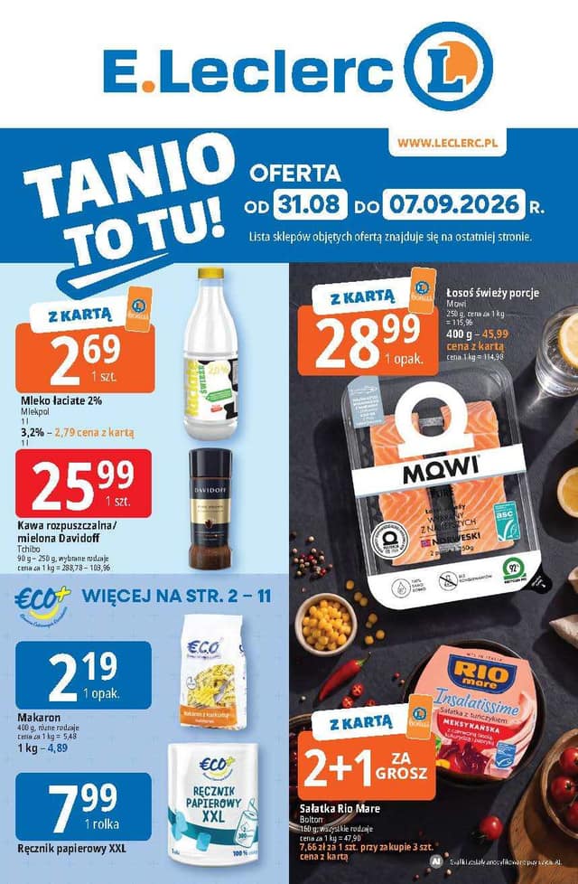 E.LECLERC HIPERMARKET flyer cover