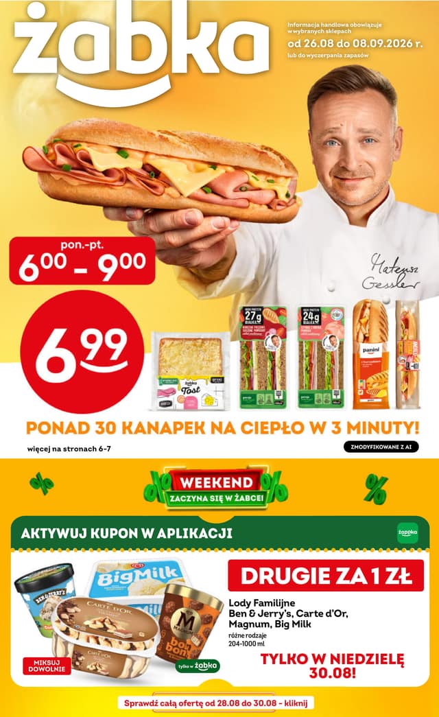 ŻABKA flyer cover