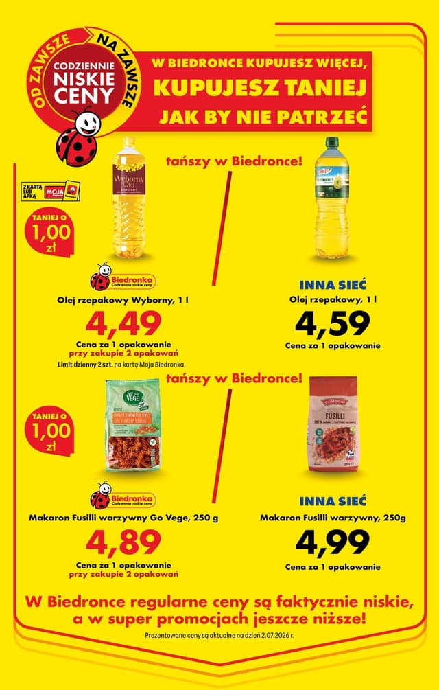 Biedronka flyer cover