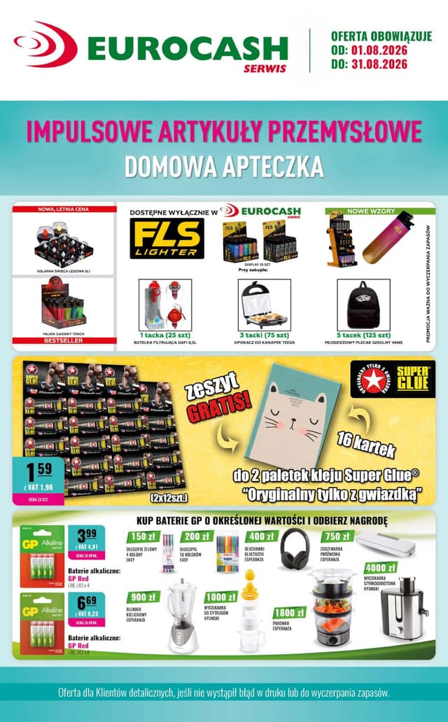 EUROCASH SERWIS flyer cover