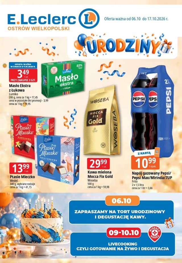 E.LECLERC SUPERMARKET flyer cover