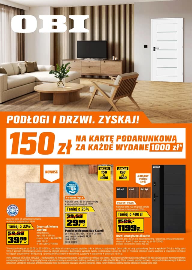 OBI flyer cover