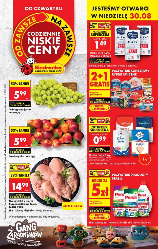 Biedronka flyer cover