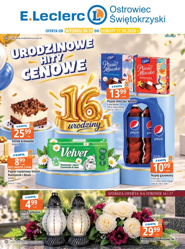 E.LECLERC SUPERMARKET flyer cover