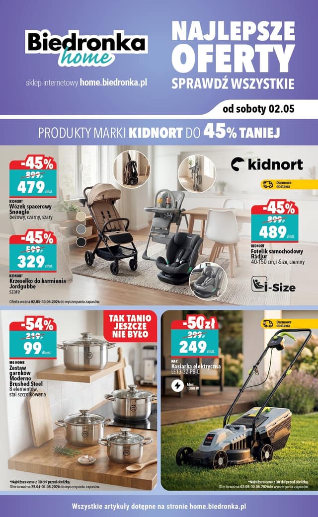 Biedronka flyer cover