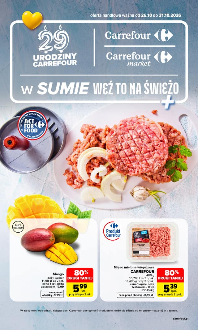 CARREFOUR flyer cover