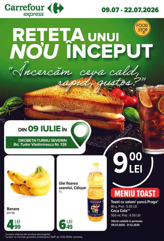 Carrefour Express flyer cover