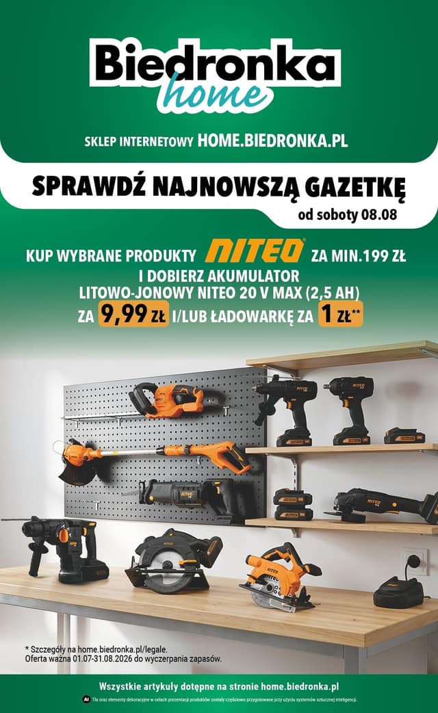 Biedronka flyer cover