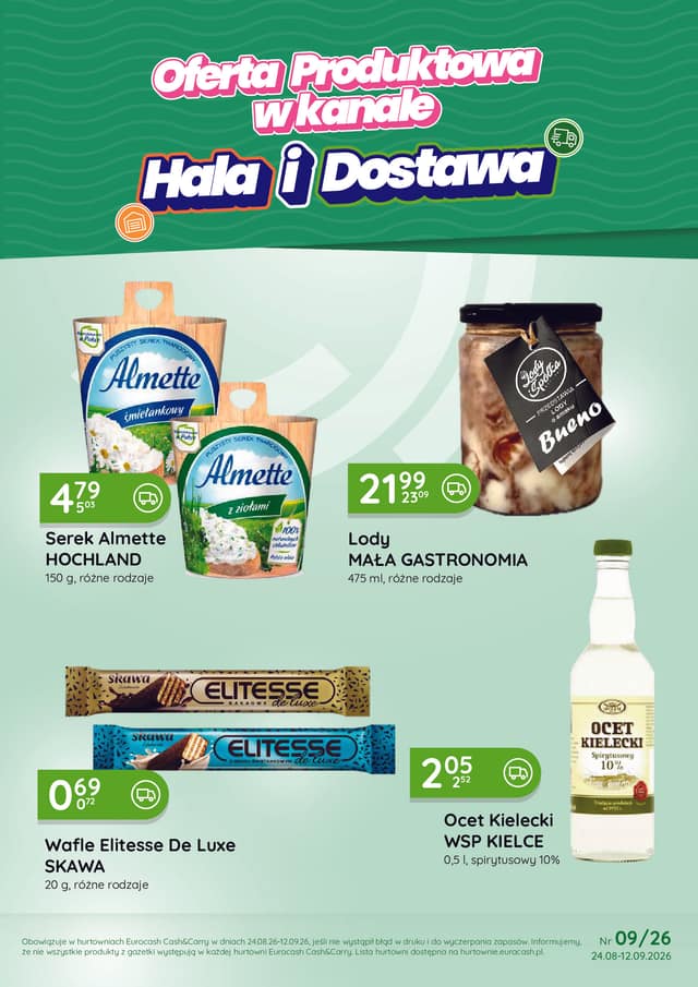 EUROCASH flyer cover