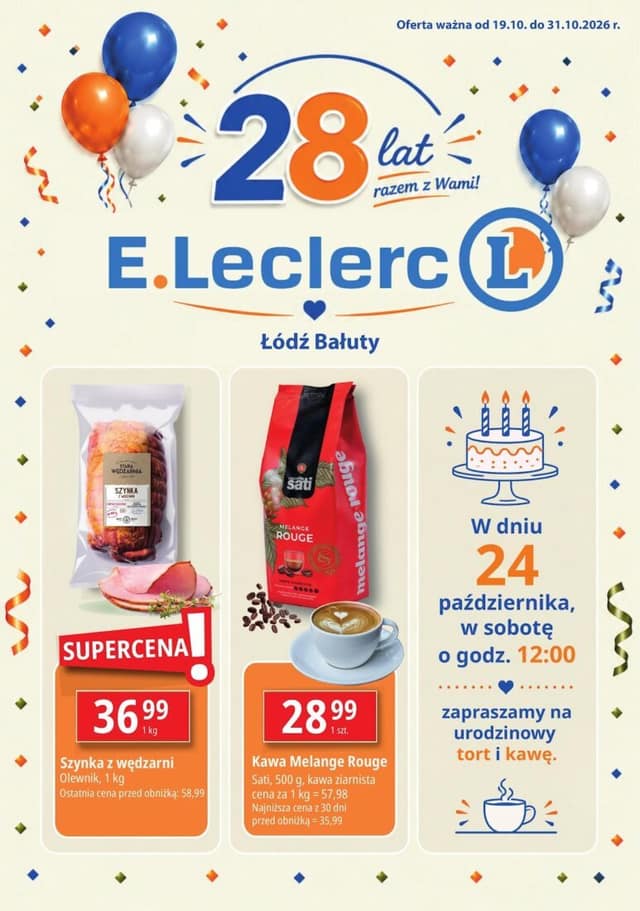 E.LECLERC HIPERMARKET flyer cover