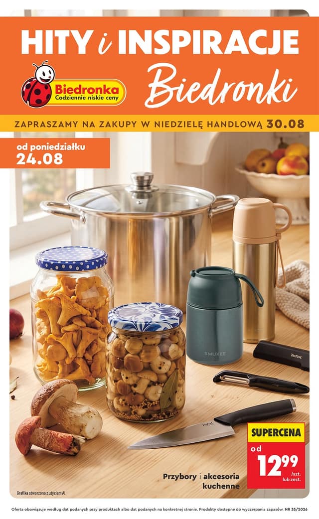 Biedronka flyer cover