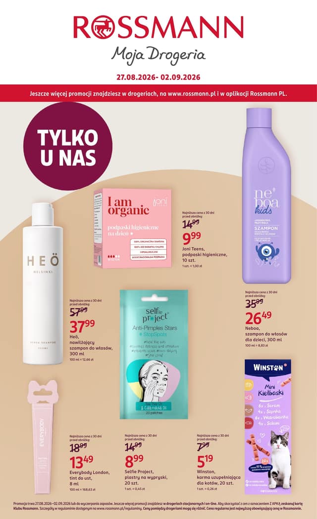 Rossmann flyer cover