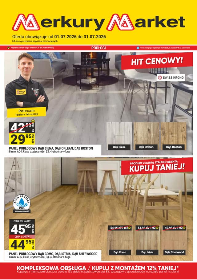 MERKURY MARKET flyer cover
