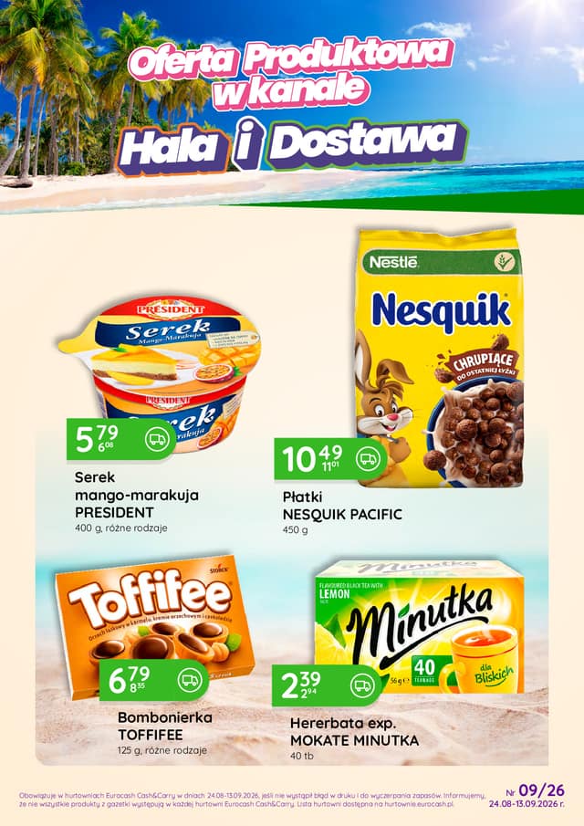EUROCASH flyer cover